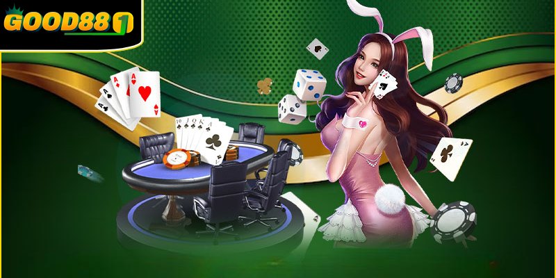 Giao diện game bài bắt mắt, chơi mượt mà không giật lag