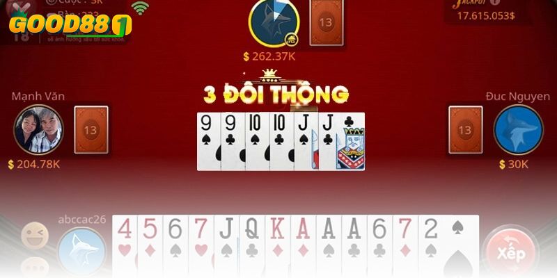 Đánh bài Tiến Lên với lối chơi đơn giản