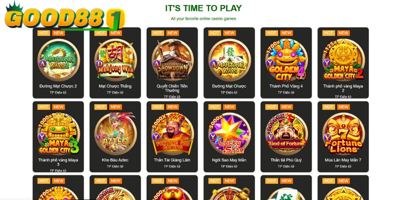Đa dạng thể loại game giải trí cho anh em lựa chọn