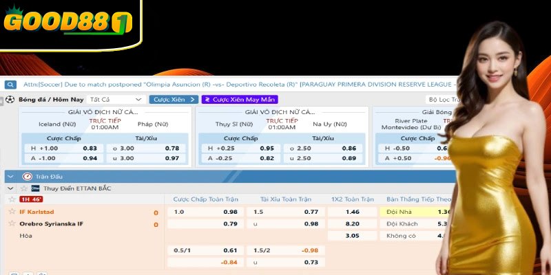 Kèo nhà cái 5 là bảng tỷ lệ cược do Good88 cung cấp